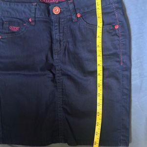 GUESS Authentic Denim Mini Skirt