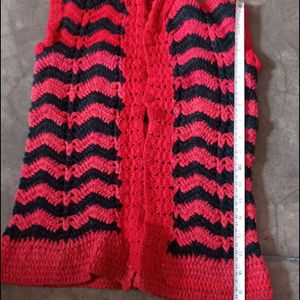 Homemade Red Sweater