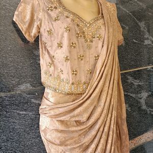 Beautiful Work Readymade Saree