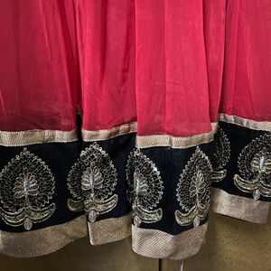 Ethnic Anarkali With Dupatta