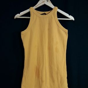 Women Dressberry Brand  Mustad Yellow Top