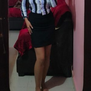 Shirt And Pencil Skirt