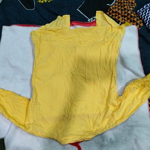 Mustard Colour Top