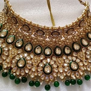 💚✳️ Kundan Ethnic Bridial Jwellery Set✳️💚