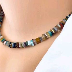 ❤‍🔥MULTI TOURMALINE BEAD NECKLACE SOFIA✨