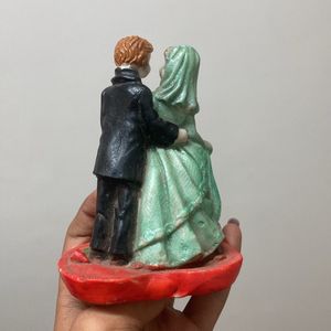 hard silicon rubber wedding couple