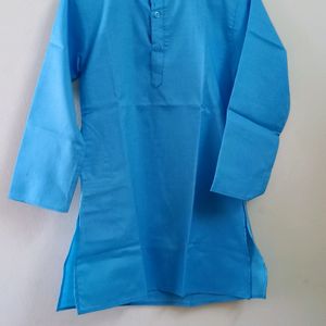 Boys Blue Kurta & Payjama Set