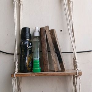 Wooden Hanging Shelf