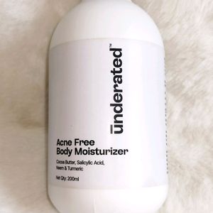 Underated Acne Free Body Moisturizer