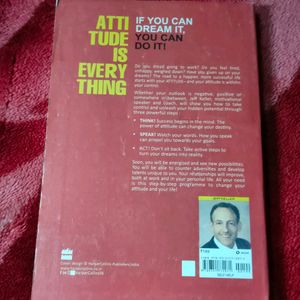 Attitude Is Everything Premium Book (BRAND NEW)