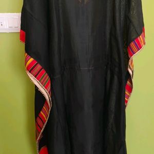 Cotton Silk Kaftan,New With Tag