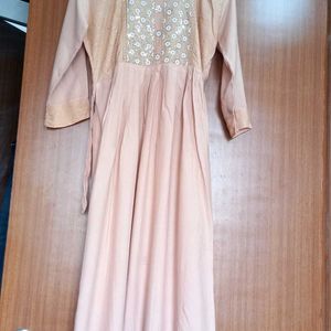 Round Nude Color Kurti