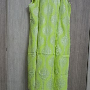 W Sleeveless Kurta 16 Size Side Cuts Available