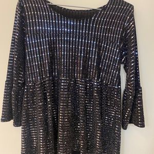 Glam And Glittery Party Wear Top