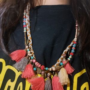 Boho Style Tassled Necklace💐