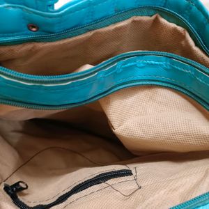 Blue Sling Bag