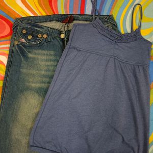 Jeans And Camisole