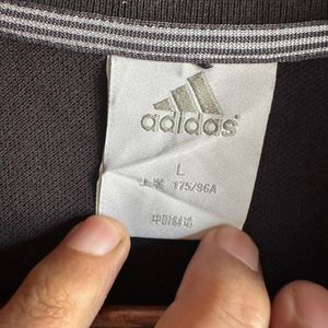 Adidas Black Polo T-Shirt