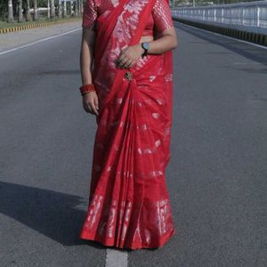 Bengali Red Saree