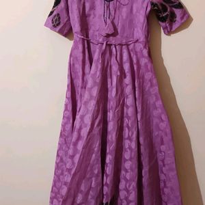 Purple Ethnic Gown