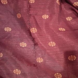 New Saree With Attach Blouse