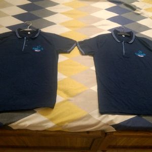 Set Of 2 Blue Shirts.