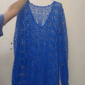 Blue Crochet Dress💙