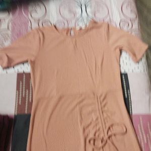 Peach Dress, Size S