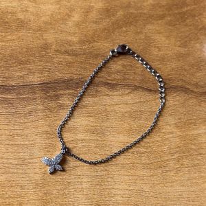 SHAYA BY CARATLANE Silver Butterfly Bracelet