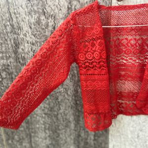 New Red Shrug