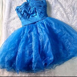 Barbie Organza Fabric Beautiful Flowy Short Dress