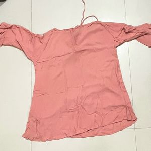 ‘LANCOME’ Top & Tunic | Peach