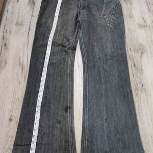 Y2k Shark Bootcut Jeans Waist 34