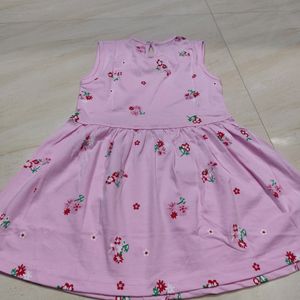 Brand New Girls Pure Cotton Frock..