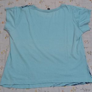 Blue Casual T-shirt