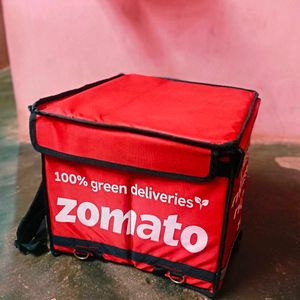 Zomato Delivery Bag New Not Used Good Condition 60