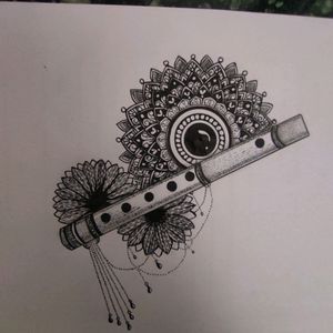 Mandala Flute Art