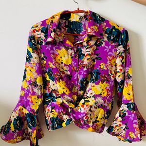 Multi Floral Shirt