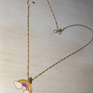 Rainbow Charm Necklace