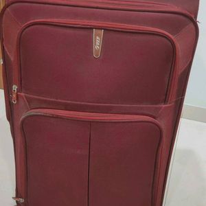 Dark Red Trolley Bag