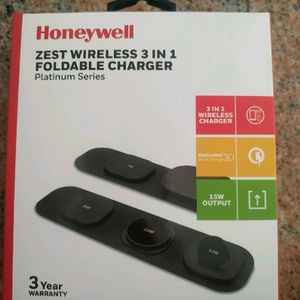 Honeywell Zest Wireless 3 In 1 Foldable Charge