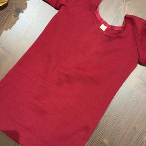 Stitched Ribbed Tshirt For Women