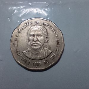 Shree. Aurobindo 2 Rs Coin