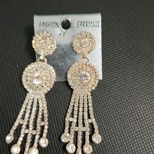 Diamond Finishing Chic Earrings