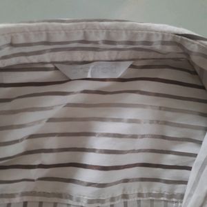 Promod Stripes Neutral Shirt