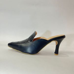 Animal Textured Pointed Heels