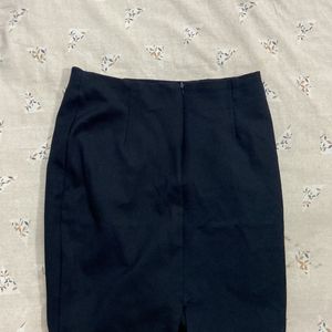 Black Body Con Skirt