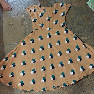 Designs Printed Round Kurti