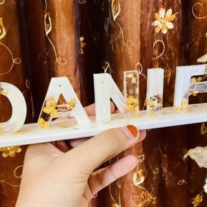 Customised Resin Name Stand