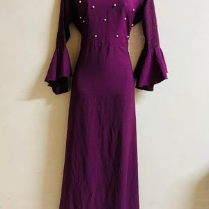 Long Purple One Piece